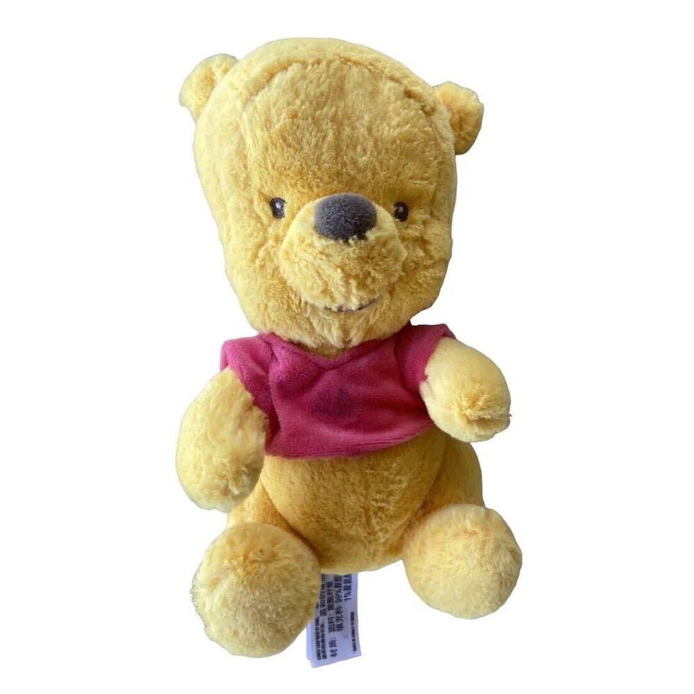 Winnie the Pooh Textured Fluffy 11 inch Plush Stuffed Animal Disney Parks